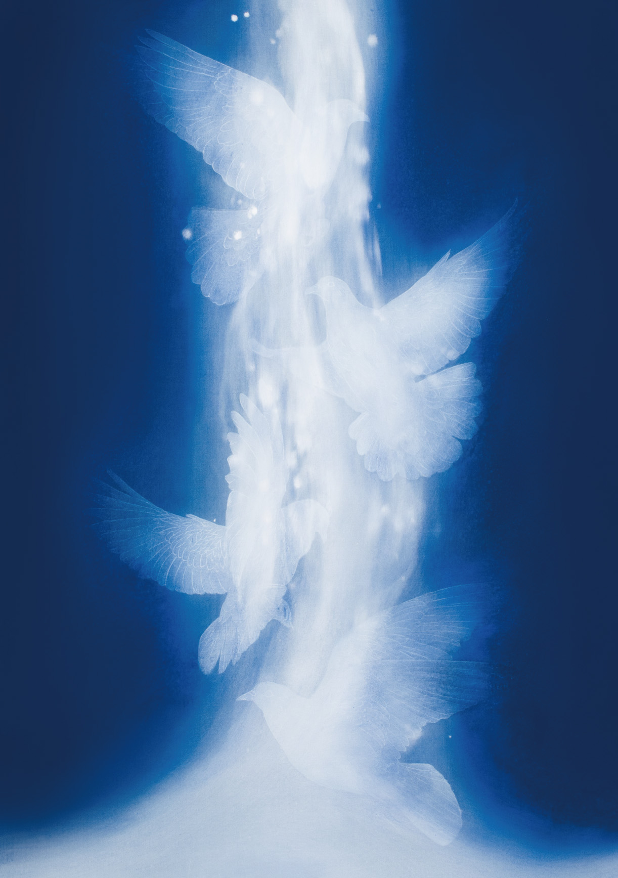 永岡郁美展 －君の居るところへ－ » Hideharu Fukasaku Gallery & Museum